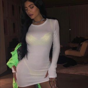 Sorella White Thermal Dress